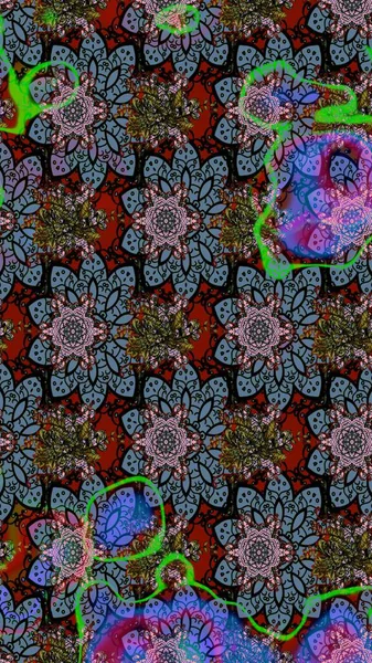 Modaya uygun kumaş deseni. Raster illüstrasyonu. Küçük çiçekteki sevimli çiçek deseni. Tony 'nin kumaş desenini çiz.