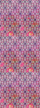 Raster illüstrasyonu. Tarafsız ve gri renklerde çiçekler. Tropikal çizim çiçek deseni.