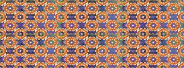 Raster illüstrasyonu. Küçük çaplı çiçeklerdeki basit şirin desenler. Tekstil veya kitap kapakları, imalat, duvar kağıtları, baskı, hediye paketi ve yapıştırma kitabı için çiçek eskiz geçmişi.