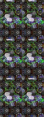 Çiçekli bahar çiçekleri. Motley illüstrasyonu. Küçük çiçekte güzel bir desen. Küçük renkli çiçekler. Moda baskıları için zarif bir şablon.