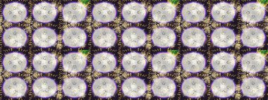 Tarafsız ve gri renklerde etnik çiçeklerle kusursuz bir desen. Raster Çiçek İllüstrasyonu güzel tekstil..