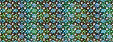 Ultraviyole kumaş deseni. Kusursuz desen. Raster illüstrasyonu. Organik motif arkaplanı.