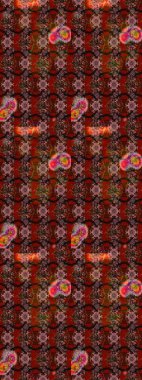 Raster illüstrasyonu. Çiçek deseni. Flower eskiz arka planı. Şatafatlı bahar bahçesi dokusu.