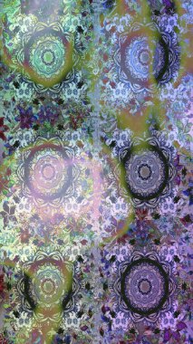 Çiçekli eskiz arkaplanı. Renkli Bahar Teması eskiz kalıbı. Düz Çiçek Elementleri Tasarımı. Çocuk stili.