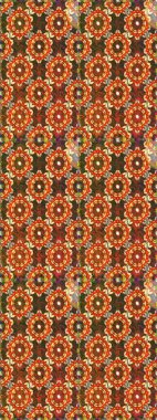 Kahverengi ve turuncu renklerde pürüzsüz desen. Kusursuz altın desenli bukleler. Raster altın pürüzsüz desen. Doğu tarzında altın elementler arabesk.