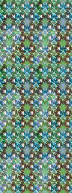 Raster illüstrasyonu. Küçük çaplı çiçeklerdeki basit şirin desenler. Tekstil veya kitap kapakları, imalat, duvar kağıtları, baskı, hediye paketi ve yapıştırma kitabı için çiçek eskiz geçmişi.