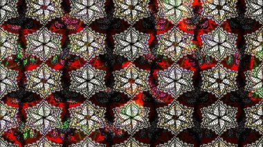 Raster stili kumaş deseni. Çiçekler suluboya çizim deseni.