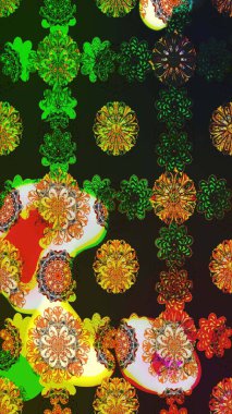 Bahar mevsimi. Raster dikişsiz şirin çiçek deseni. Nazik romantik baskı. Tatil havası. Gri ve kahverengi renkte çiçekler.