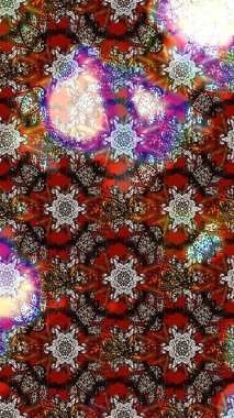 Kahverengi ve kırmızı renkte çiçekler. Elle çizilmiş sonbahar çiçeği deseni. Renkli kahverengi ve kırmızı çizim kalıpları. Tekstil ve kapak tasarımı için mükemmel. Doodle tarzı.