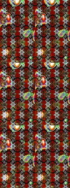 Kabile sanatı boho baskısı, klasik çiçek arkaplanı. Arkaplan dokusu, duvar kağıdı, gri ve kahverengi renkli çiçek teması. Soyut etnik raster çizim kalıbı.