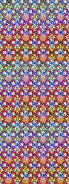 Tarafsız ve mor renklerde. Raster illüstrasyonu. Taslak dekoratif arka plan, çiçek mandala. Çiçek..