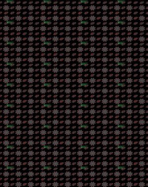 Çiçekli siyah ve gri çizim deseni. Raster çiçek izi. Klasik taslak çizimi.