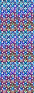 Elegant sketch pattern with blue purple flowers in watercolor style, design elements. Floral pattern for wedding invitations, greeting cards, scrapbooking, print, gift wrap, manufacturing. Editable.