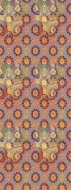 Çiçek arkaplan. Güzel kumaş deseni. Çizim raster deseni.