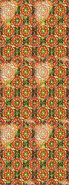 2019 Noel 'i, kar tanesi, yeni yıl. Kahverengi ve turuncu renklerde, altın elementlerle klasik, pürüzsüz desen..