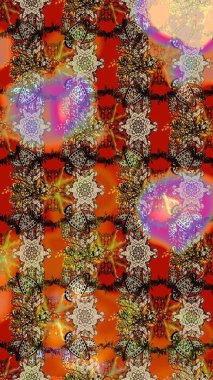 Yumuşak, bahar çiçekli arka plan. Kahverengi ve bej renkli çiçekler. Raster çiçek desenli ve çiçekli..