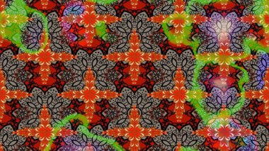 Eskiz arkaplan modeli. Raster hisseleri. Suluboya, elle çizilmiş. Kahverengi üzerine çiçekler.