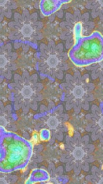 Çiçekler suluboya eskiz deseni. Raster Stili kumaş deseni.