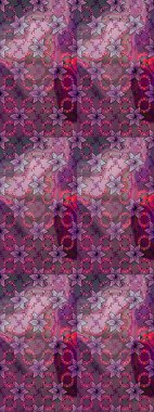 Colour Spring Theme seamless pattern Background. Flowers on purple and neutral colors. Flat Flower Elements Design. Nice flower raster pattern.