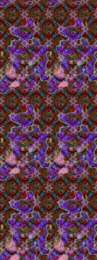 Modern, kahverengi ve kırmızı raster arka plan duvar kağıdı çizimi, klasik çizgili desenli desenli çiçekler, çiçekli süsler. Çiçekli el çizimi çizimi deseni.