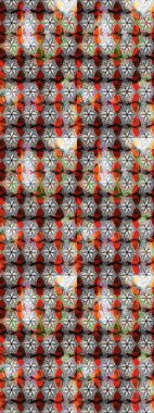 Düz Çiçek Elementleri Tasarımı. Sevimli çiçek raster deseni. Renkli Yaz Temalı eskiz kalıbı. Gri ve nötr renkte çiçekler.