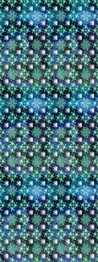 Çiçeğin suluboya çizimlerinin mükemmel deseni. Raster illüstrasyonu. Eski model. Moda baskısı. Dekorasyon ve tasarım için güzel bir desen. Suluboya çizim deseni.