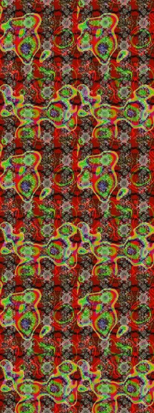 Kırmızı ve kahverengi renkte çiçekler. Renkli bahar temalı eskiz kalıbı. Çiçekli çiçek deseni, suluboya. Düz Çiçek Elementleri Tasarım Raster illüstrasyonu.