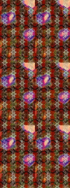 Kahverengi ve bej renkli çiçekler. El çizimi. Çiçekli eskiz deseni. Suluboya çizimi.