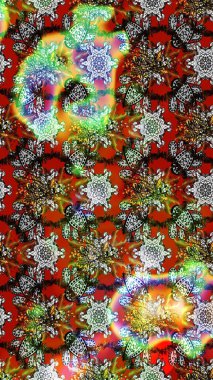 Tekstil, kumaş, kapaklar, duvar kağıtları, baskı, naylon, koleksiyon defteri, örgü, dekupaj için güzel bir eskiz. Küçük gri ve kahverengi çiçeklerle oldukça eski bir besin torbası deseni.