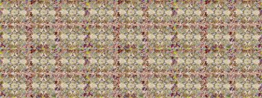 Suluboya resim taklit Raster çizimi. Bej ve nötr renkler. Yaz çiçekleri teması. El çizimi, soyut ve süslü elementler. Klasik çiçekler..