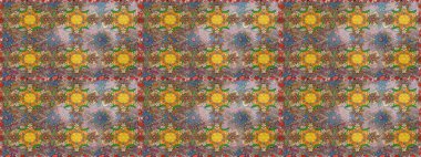 Kızılderili desenli desenli desenli şal deseni. Raster Henna dövme stili. Tekstil, tebrik kartı, boyama kitabı, telefon kılıfı baskısı için kullanılabilir. Etnik Mandala süsü.