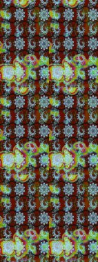 Raster illüstrasyonu. Çiçekli çiçek deseni, suluboya. Tarafsız ve kahverengi renkte çiçekler. Düz Çiçek Elementleri Tasarımı. Renkli Bahar Teması çizim şablonu.