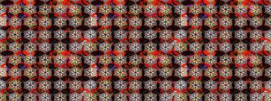 Paisley el çizimi elementler. Fantezi çiçekli kusursuz desen, doğal duvar kağıdı, çiçek desenli kıvrım çizimi. Ev dekoru.