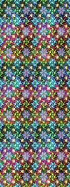 Dekorasyon ve tasarım için güzel bir desen. Çiçeğin suluboya çizimlerinin mükemmel deseni. Raster illüstrasyonu. Suluboya kusursuz desen. Moda baskısı. Eski.