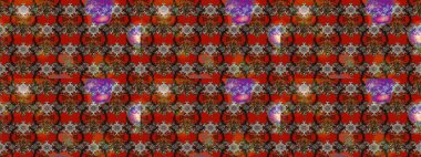 Kahverengi ve kırmızı renkte çiçekler. Elle boyanmış suluboya resim çizimi çiçekler ve bitkiler.