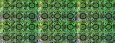 Raster. Güzel suluboya çiçekler, parlak resim ilham verici yeşil ve gri çiçek desenli eskiz arka plan.