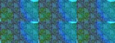 Raster desen. Suluboya efekti. Organik öğeleri. Botanik seamless modeli.