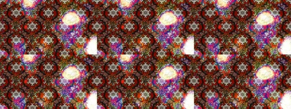 Kahverengi ve kırmızı renkte çiçekler. Renkli Bahar Teması eskiz kalıbı. Sevimli çiçek raster deseni. Düz Çiçek Elementleri Tasarımı.