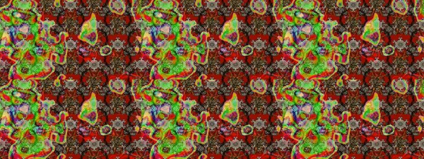 Modern stil dokusu. Çiçek desenli raster, kırmızı ve kahverengi çizgi grafik deseni soyut raster arkaplan.