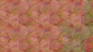 Renkli unsurlarla hareketli arka plan görüntüleri. Çiçekler. Eski model. Bayrak tarzı. Video kaydı. Şablon. Döngü. Kusursuz.. 