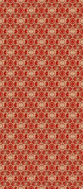 Kahverengi, bej ve kırmızı renklerde altın elementlerle pürüzsüz bir desen. Şam tasarım için kusursuz desen.