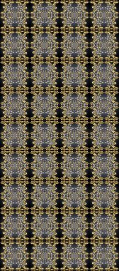 Raster illüstrasyonu. Kar tanelerinin soyut arkaplanlı Noel şablonu. Gri, kahverengi ve bej renkler. Noel ve Yeni Yıl moda baskıları için tatil tasarımı.