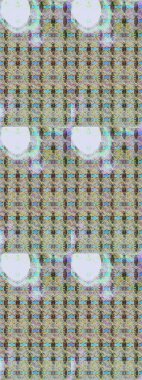 Üzerinde gri renkte karalamalar olan çiçek desenleri çiz. Raster illüstrasyonu.