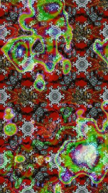 Kahverengi ve kırmızı renkte manzaralı çiçek deseni. Çiçek kompozisyonu, el boyası, hassas şablon. Üst manzara, yumuşak stil. Sevgililer günü ve tebrik kartı konsepti için şık bir davet.