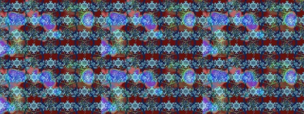 Raster sketch cute flower pattern. Spring summer time. Gentle romantic print. Holidays mood. Flowers on blue and red colors.