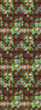 Collection of hand drawn flowers and plants. Raster illustration. Sketch floral pattern with cute doodles flowers. In sketch style green and brown colors. Raster illustration.