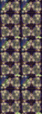 Raster illüstrasyonu. Kusursuz çiçek deseni duvar kâğıdı olarak kullanılabilir. Gri ve kahverengi renkte çiçekler.