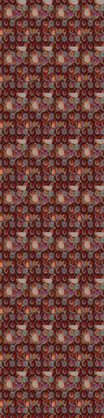 Raster illüstrasyonundaki çiçek desenli çizim. Renkli Bahar Teması eskiz kalıbı. Kahverengi ve gri renkli çiçekler. Düz Çiçek Elementleri Tasarımı.