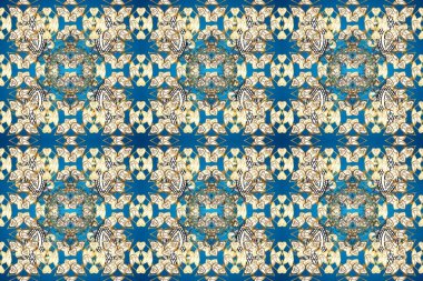 Altın elementli desen. Patina. Oyma. Kusursuz ahşap oyma. Lüks mobilyalar. Küçük bir alan derinliği. Klasik mobilya tarzı. Bej, mavi ve altın kaplamalı nötr arkaplan.