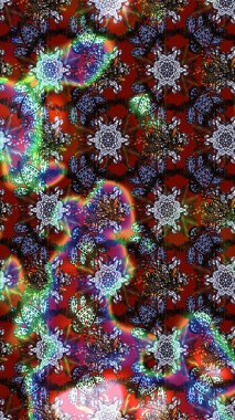 Raster illüstrasyonundaki çiçek desenli çizim. Düz Çiçek Elementleri Tasarımı. Süslü kumaş deseni. Renkli Bahar Teması çizim şablonu.